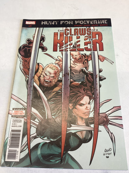Hunt For Wolverine 1-4  The Claws of A Killer