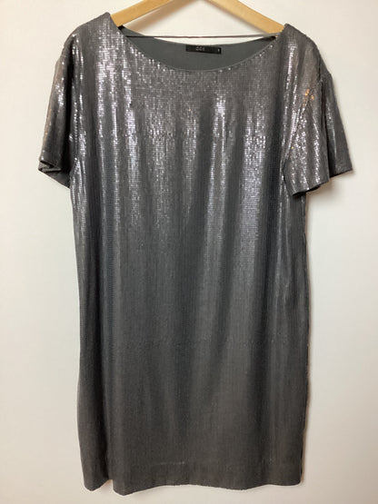 COS Grey Sequins Mini Dress Size 10