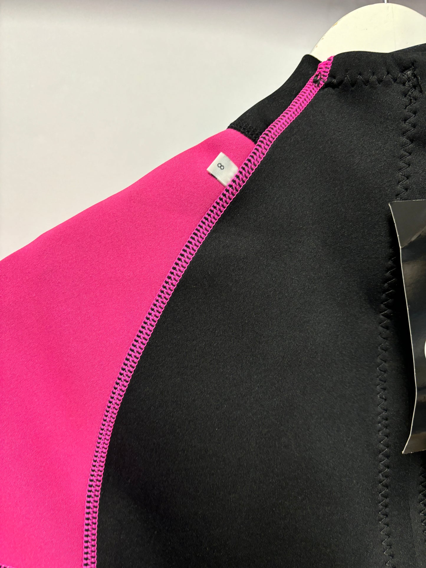 Bubble Pink and Black RB Shortie Wetsuit 8 BNWT