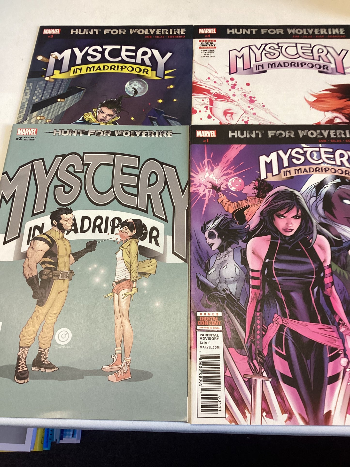 Hunt For Wolverine Mystery In Madripoor Vols 1 to 4 Marvel