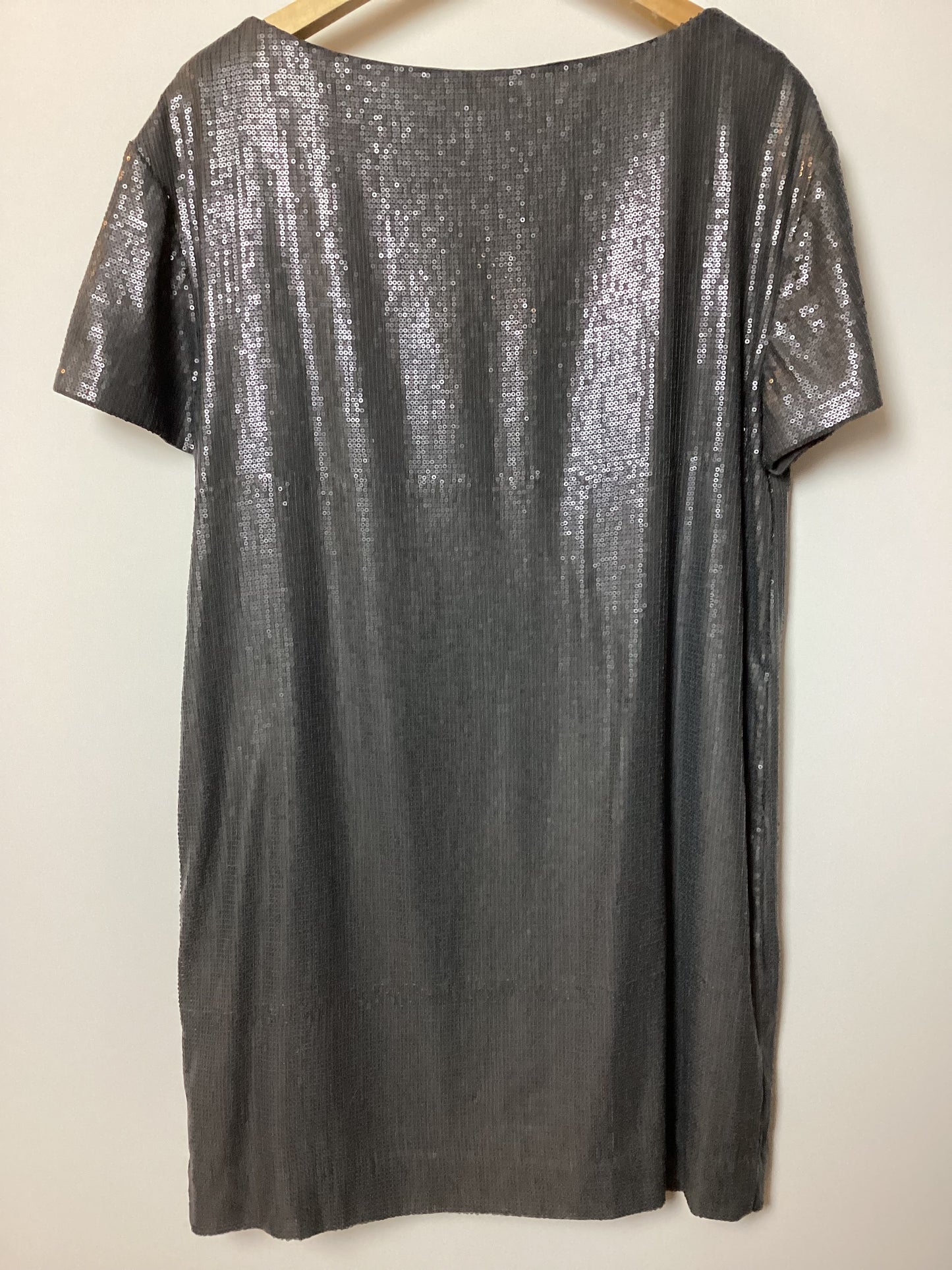 COS Grey Sequins Mini Dress Size 10