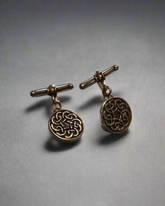 Celtic Cufflinks 925 Silver (no box)