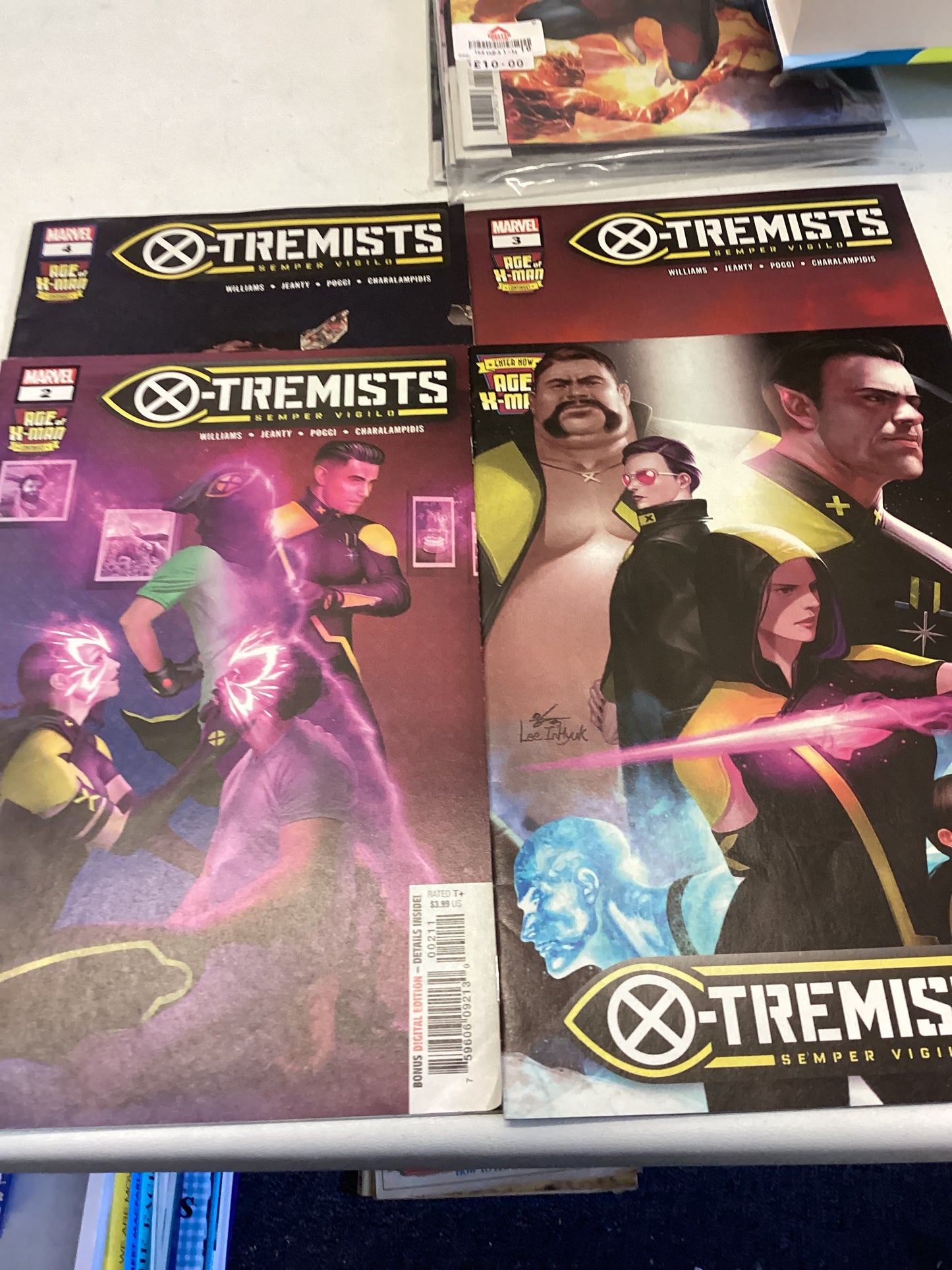 X Tremists Semper Vigilo Vol 1-4 Marvel