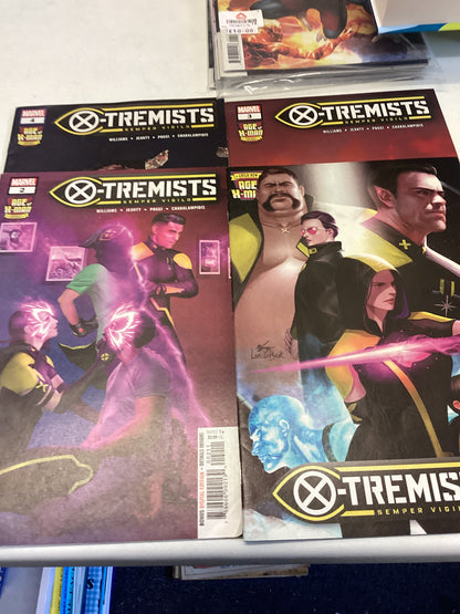 X Tremists Semper Vigilo Vol 1-4 Marvel