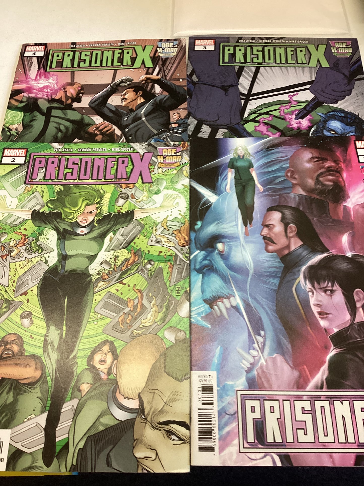 Prisoner X Vol 1 to 4 Marvel