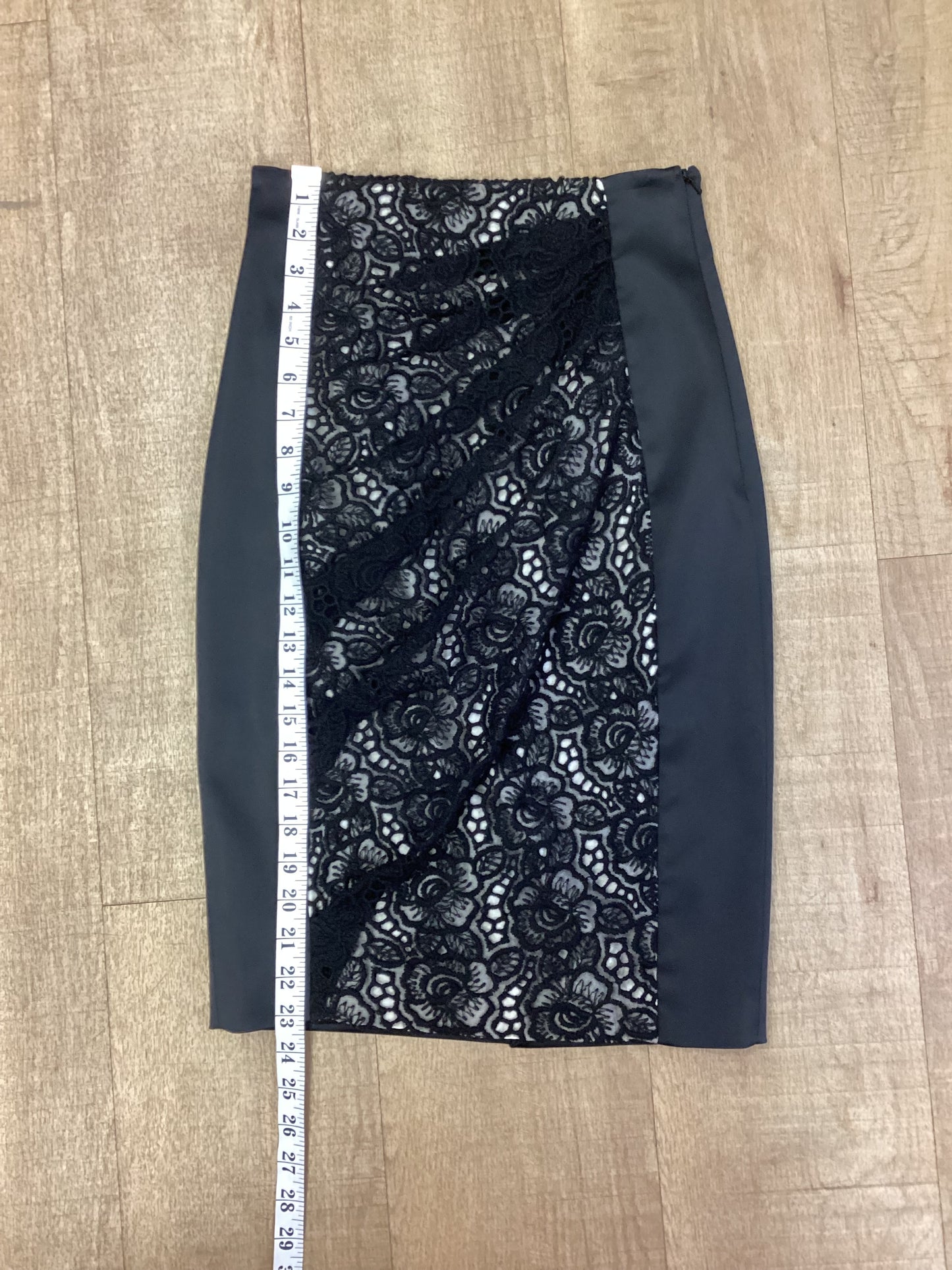 Karen Millen Black Detail Skirt Size 6/XS
