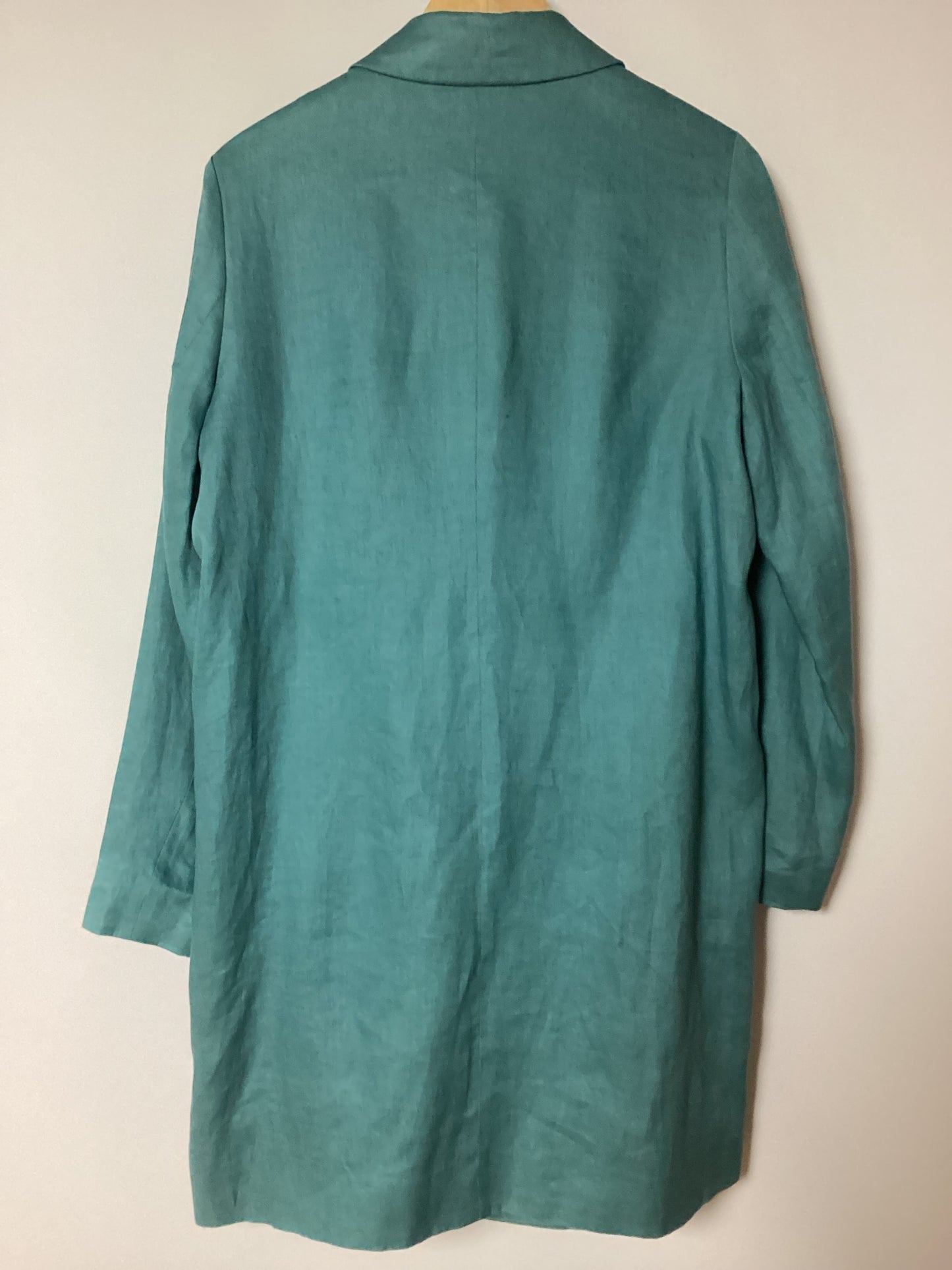 BWNT M&S 100% Linen Peacock Jacket Size 12