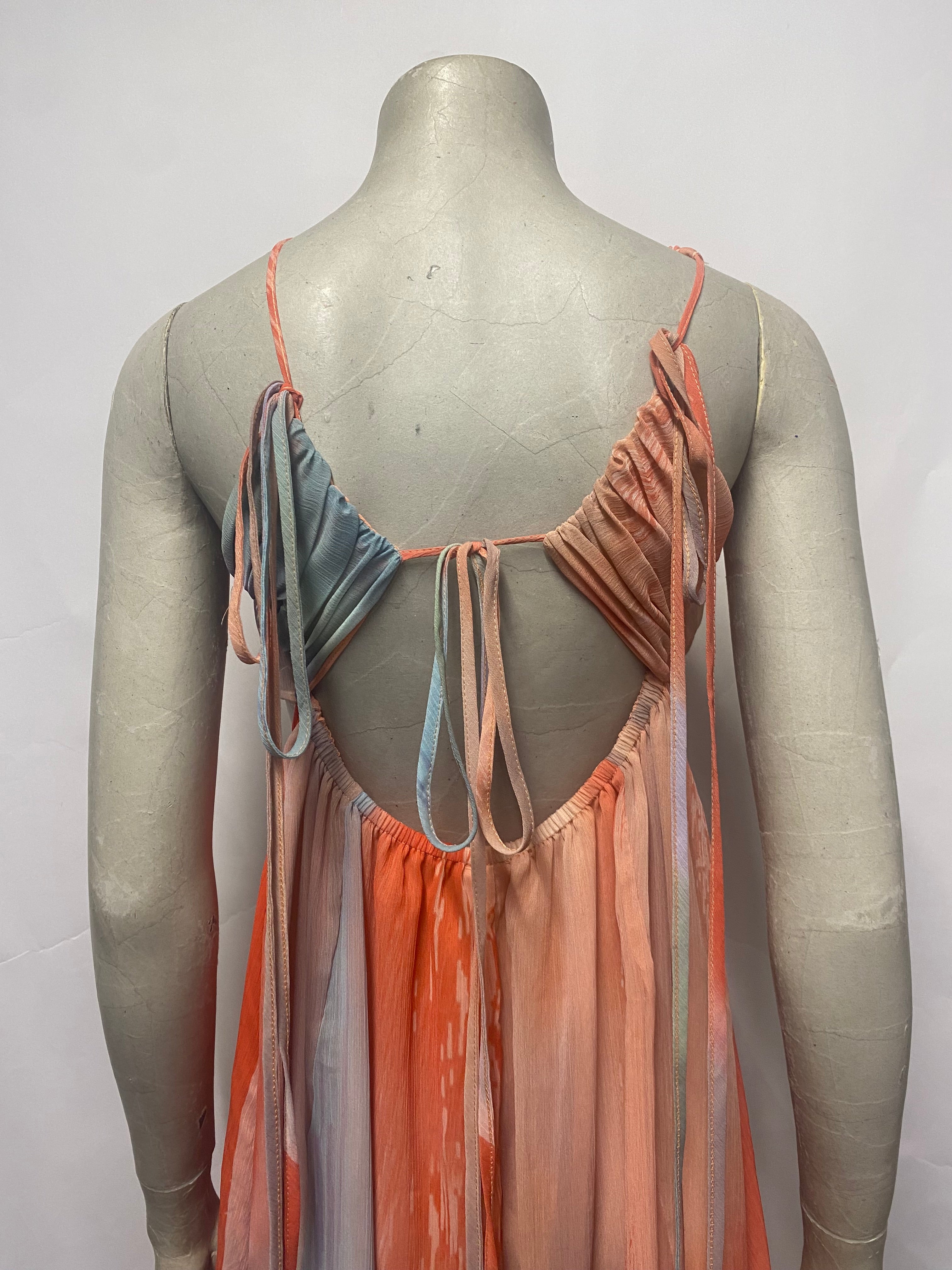 River island orange maxi dress sales