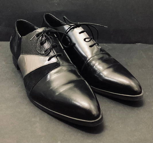 Gino Rossi Black Formal Shoes size 7