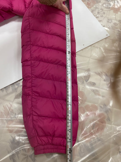 Ladies Down Pink  Puffer Jacket Coat Size 18 David Barry