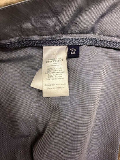 BNWT Charles Tyrwhitt Beige Tan Men's Trousers Size XXL