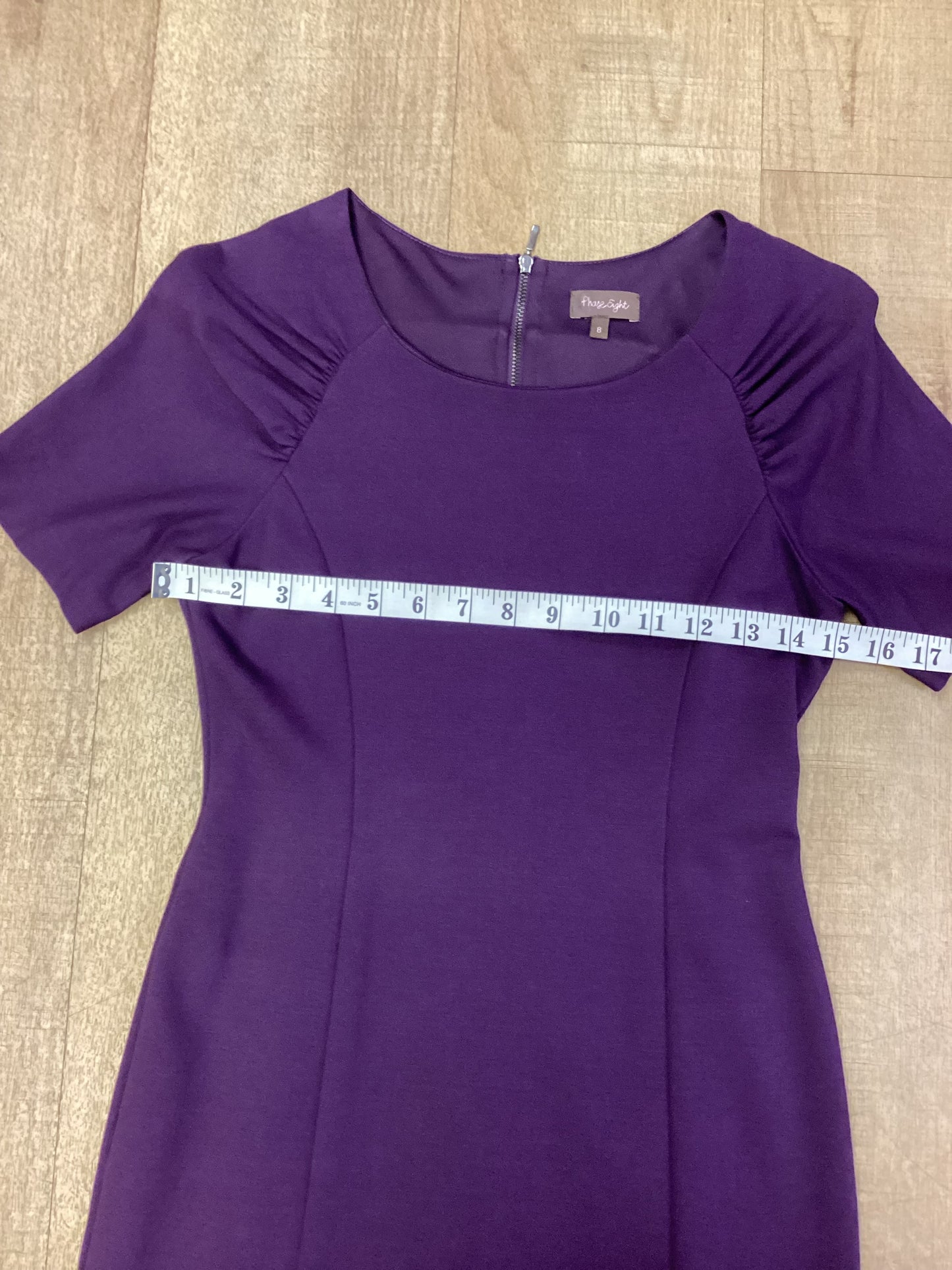 Phase Eight Purple Midi Dress Size 8