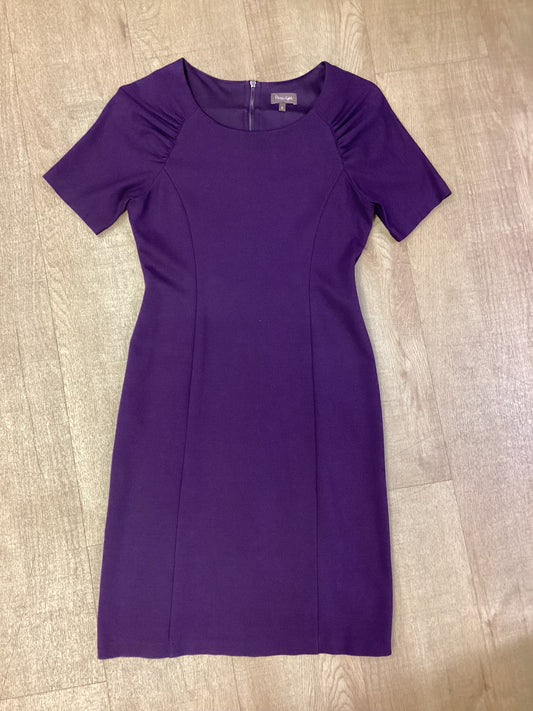 Phase Eight Purple Midi Dress Size 8