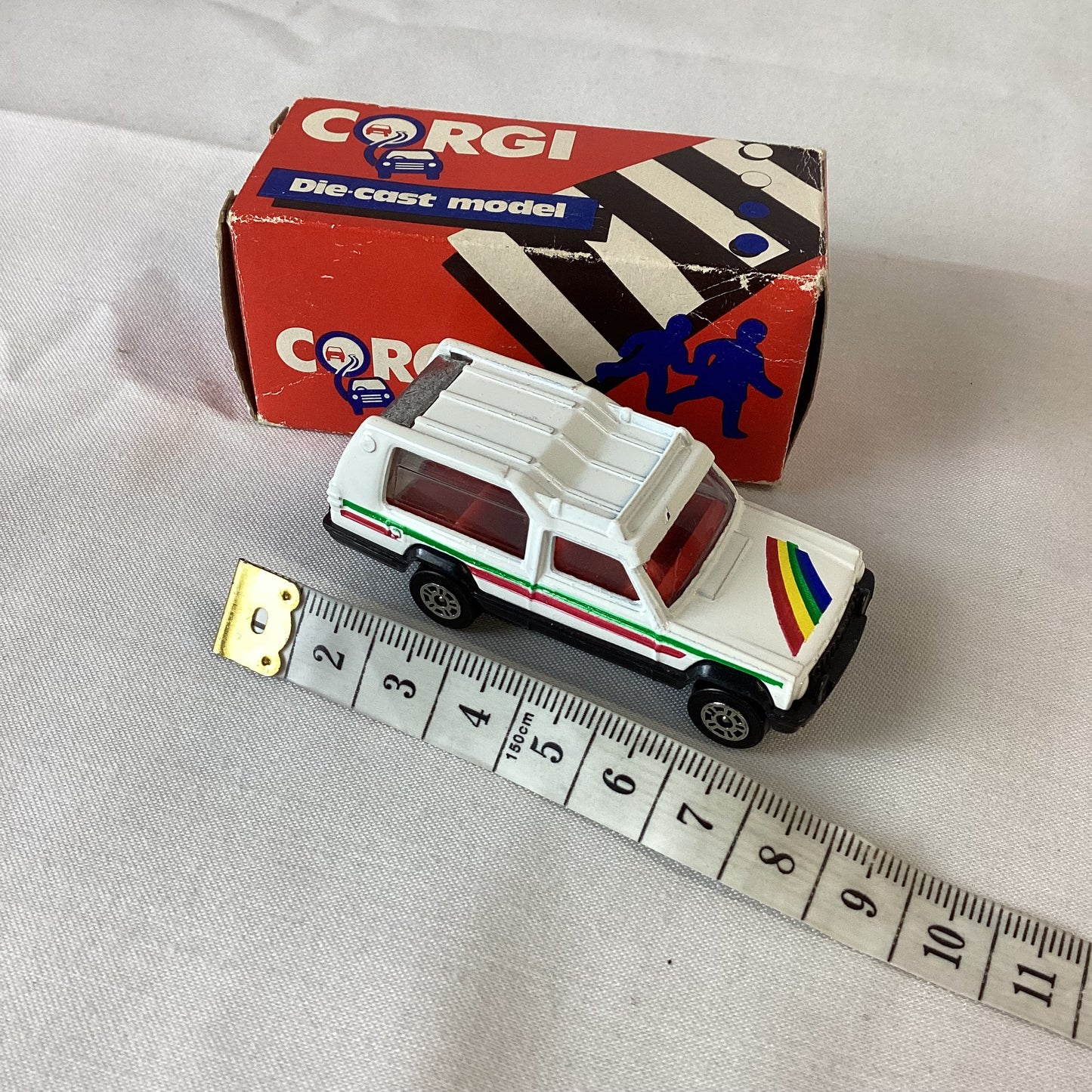 Corgi Juniors White Matra Rancho Die Cast Model Car