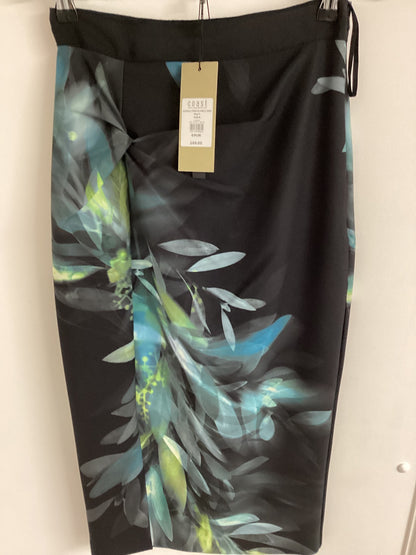 BNWT Coast Morselli Printed Multi Coloured Pencil Skirt Size 8