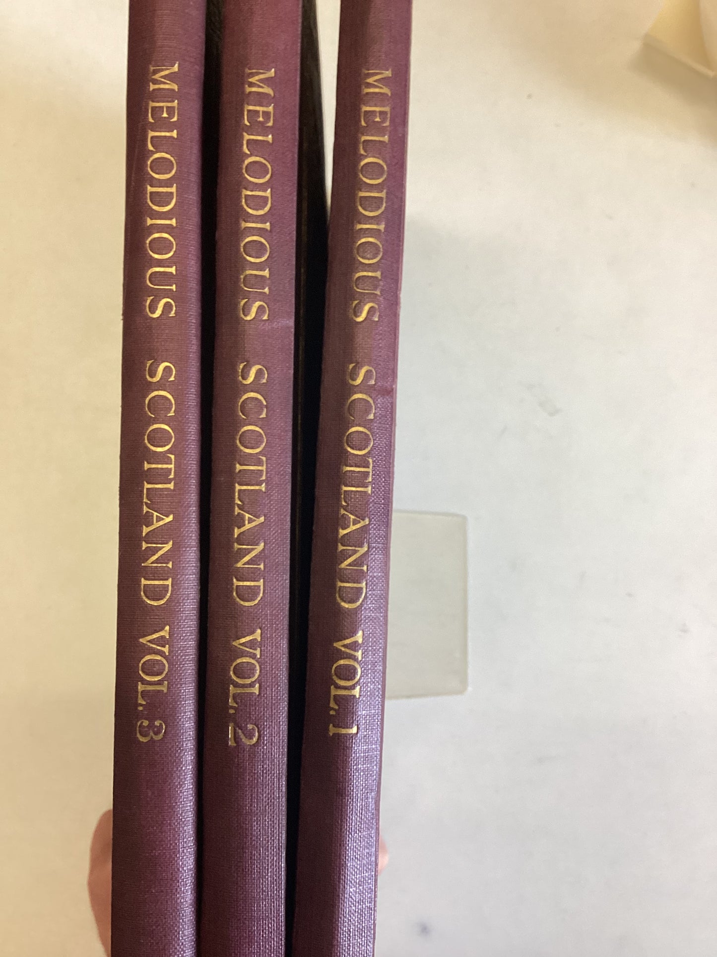Melodious Scotland Volume 1 2 3  Songs and Ballads of The North