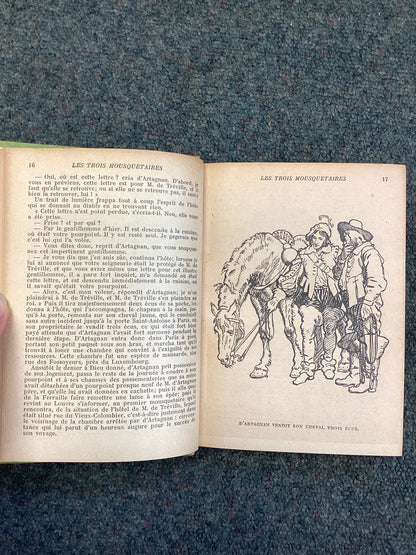 Les Trois Mousquetaires Tome I, Alexandre Dumas, Hardback, Hachette 1950