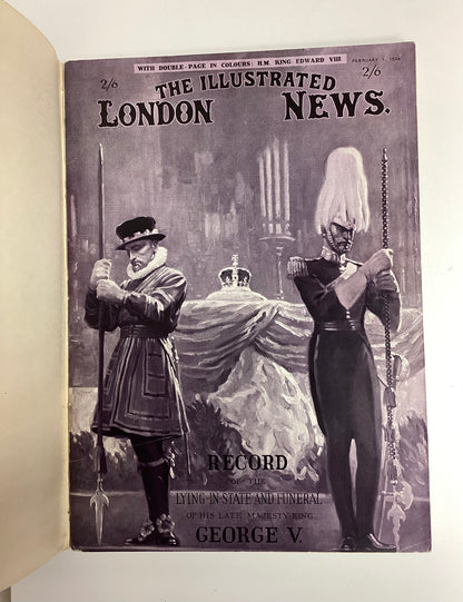 The Illustrated London News, Record of the Lying-in-State and Funeral of His Late Majesty King George V