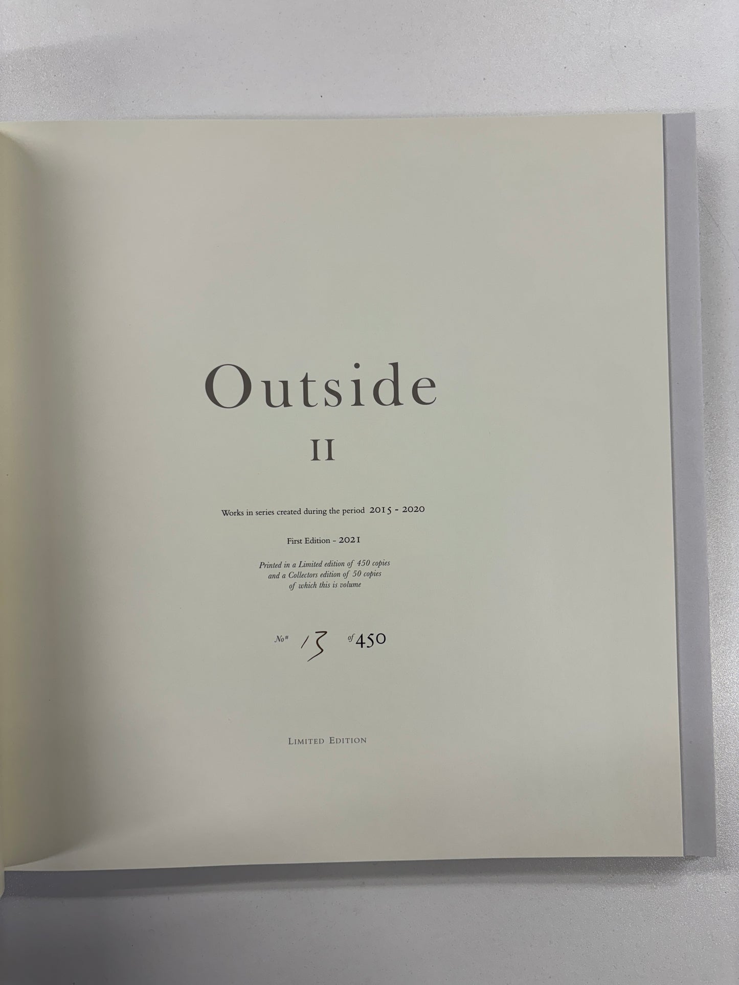 Outside II, David Magee, Concentric, Limited First Edition (13/450, Signed By Artist) 2021