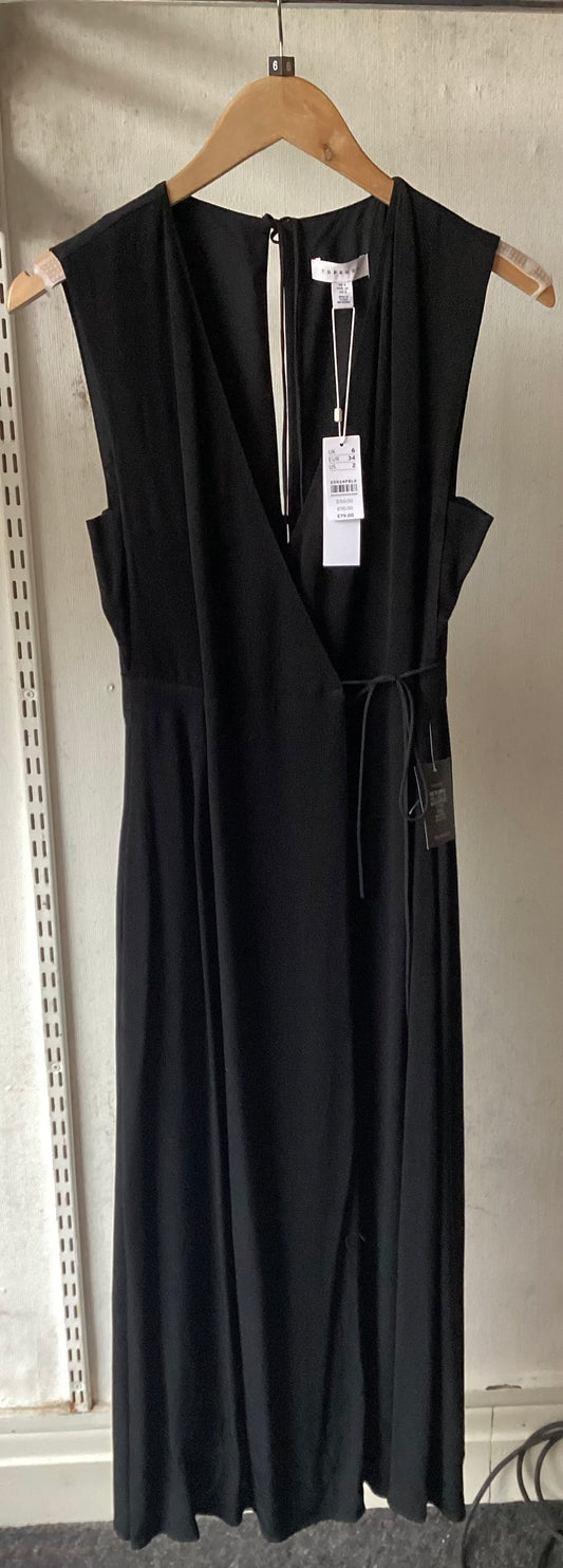 Topshop black dress.