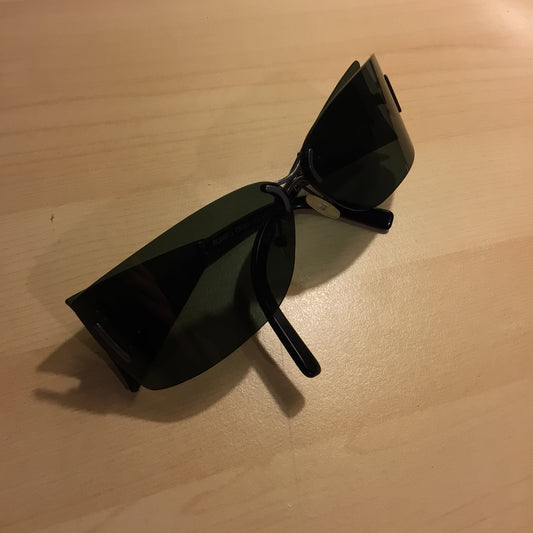 Romeo Gigli Black Wrap Round Style Sunglasses RG61003