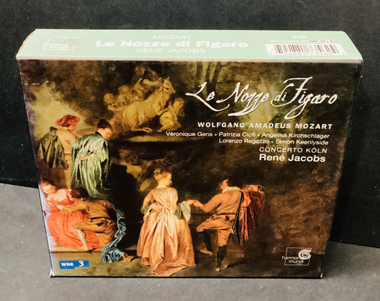 Wolfgang Amadeus Mozart - Le Nozze Di Figaro, Concerto Köln, René Jacobs 3xCD