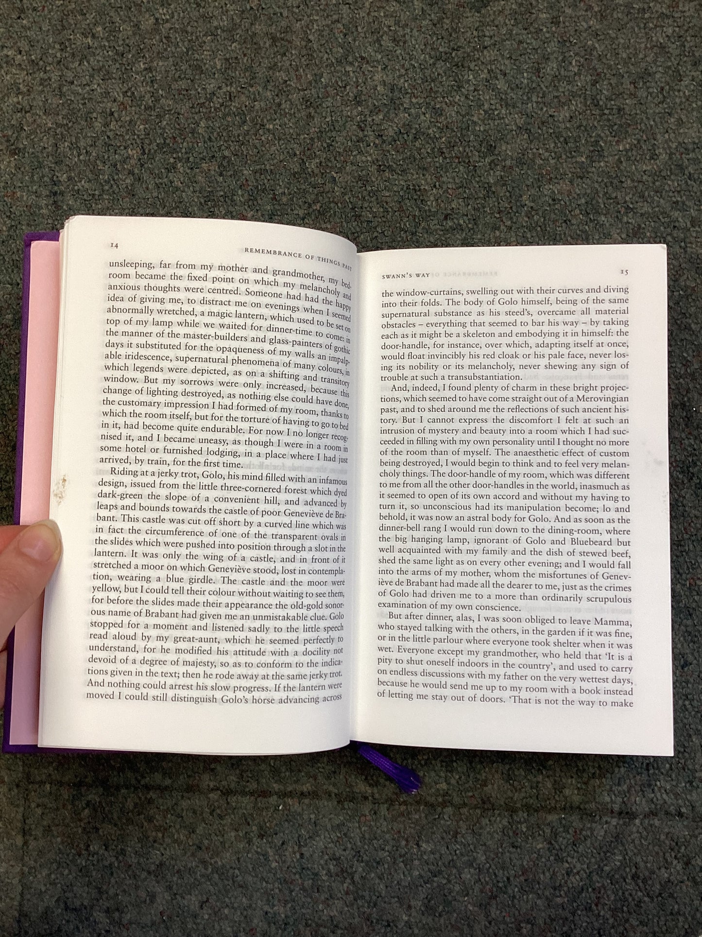 Remembrance of Things Past Volume I: Swann's Way & Within a Budding Grove, Marcel Proust, Hardback, Penguin Classics 2016