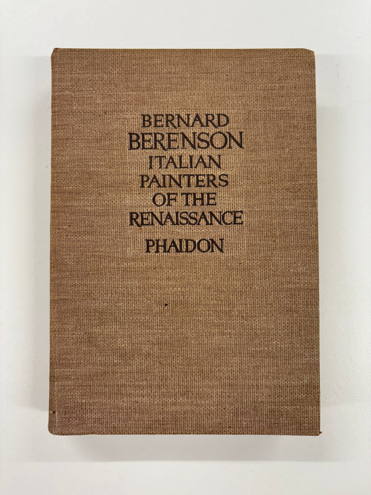 Italian Painters Of The Renaissance, Bernard Berenson, Phaidon, 1953