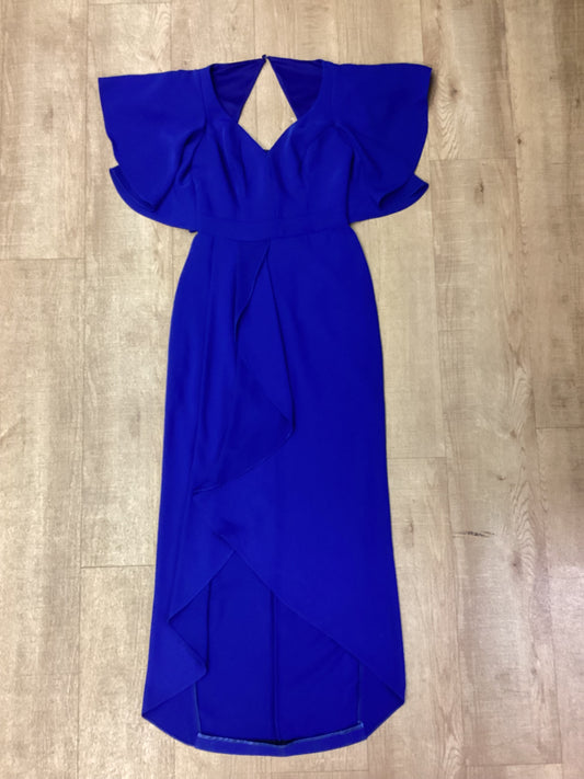 Coast Blue Frill Maxi Dress Size XXS (6)