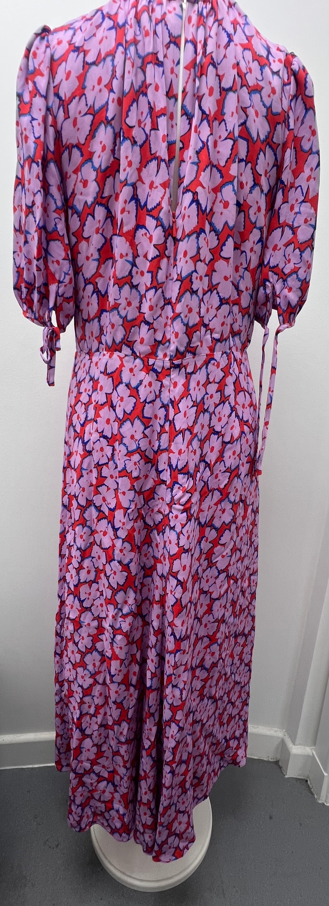 Whistles Multi Floral Midi Dress Size 14 BNWT