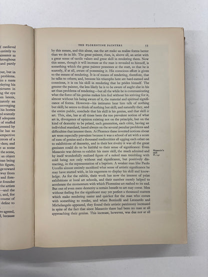 Italian Painters Of The Renaissance, Bernard Berenson, Phaidon, 1953