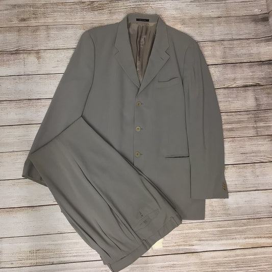 Emporio Armani Taupe Suit Size XL