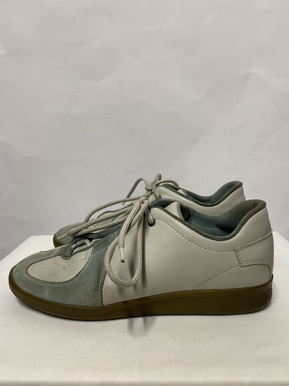 Vintage Gucci A/1 Grey Leather and Suede Trainers 37.5/4.5