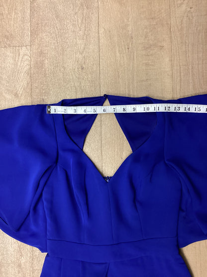 Coast Blue Frill Maxi Dress Size XXS (6)