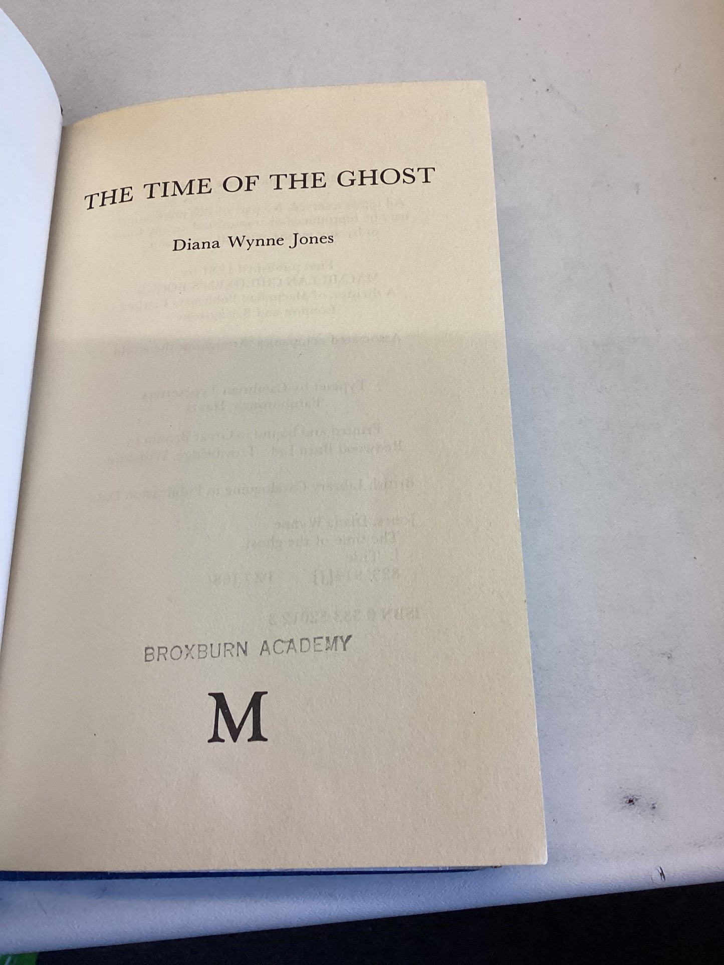 The Time of The Ghost Diana Wynne Jones