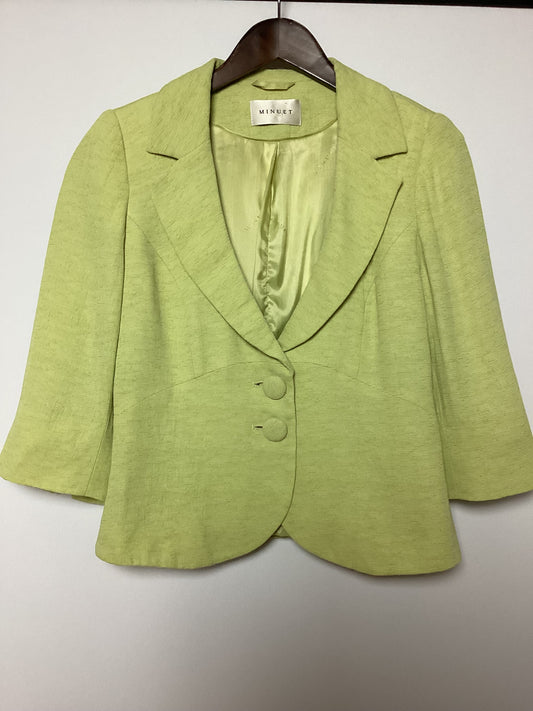 Minuet Light Green Jacket Size 8