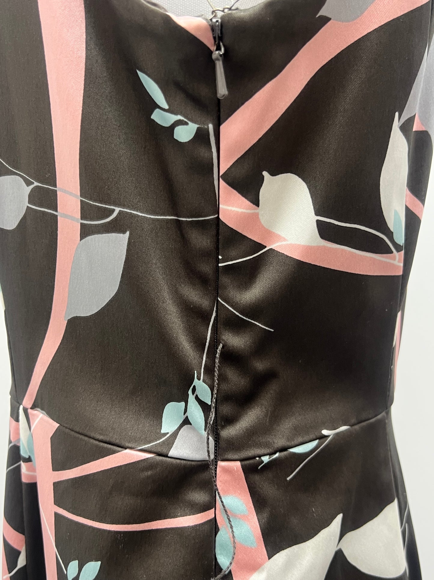 Coast Multi Patterned Midi Dress Size 14