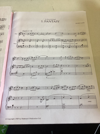 Kaleidoscope Seven Pieces For Oboe and Piano By Eileen Clews