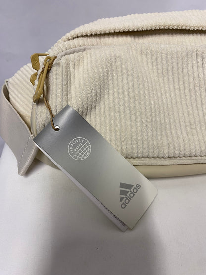 Adidas Cream Corduroy Crossbody Bag BNWT