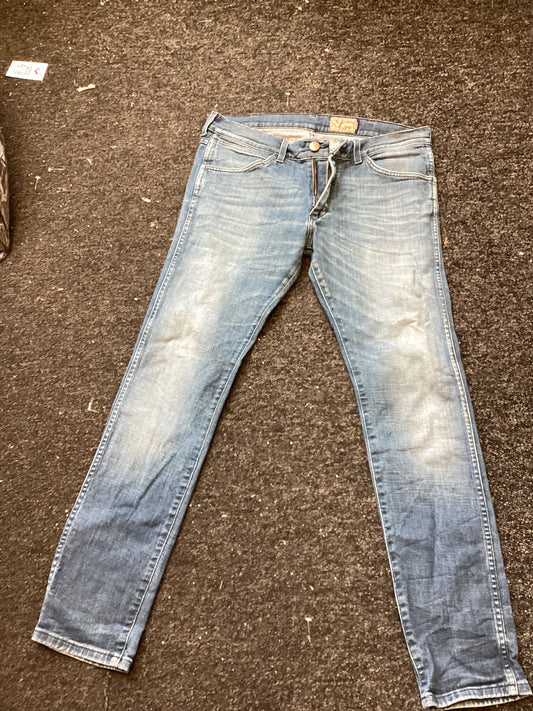 Wrangler Blue Faded Jeans 36