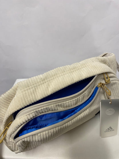 Adidas Cream Corduroy Crossbody Bag BNWT