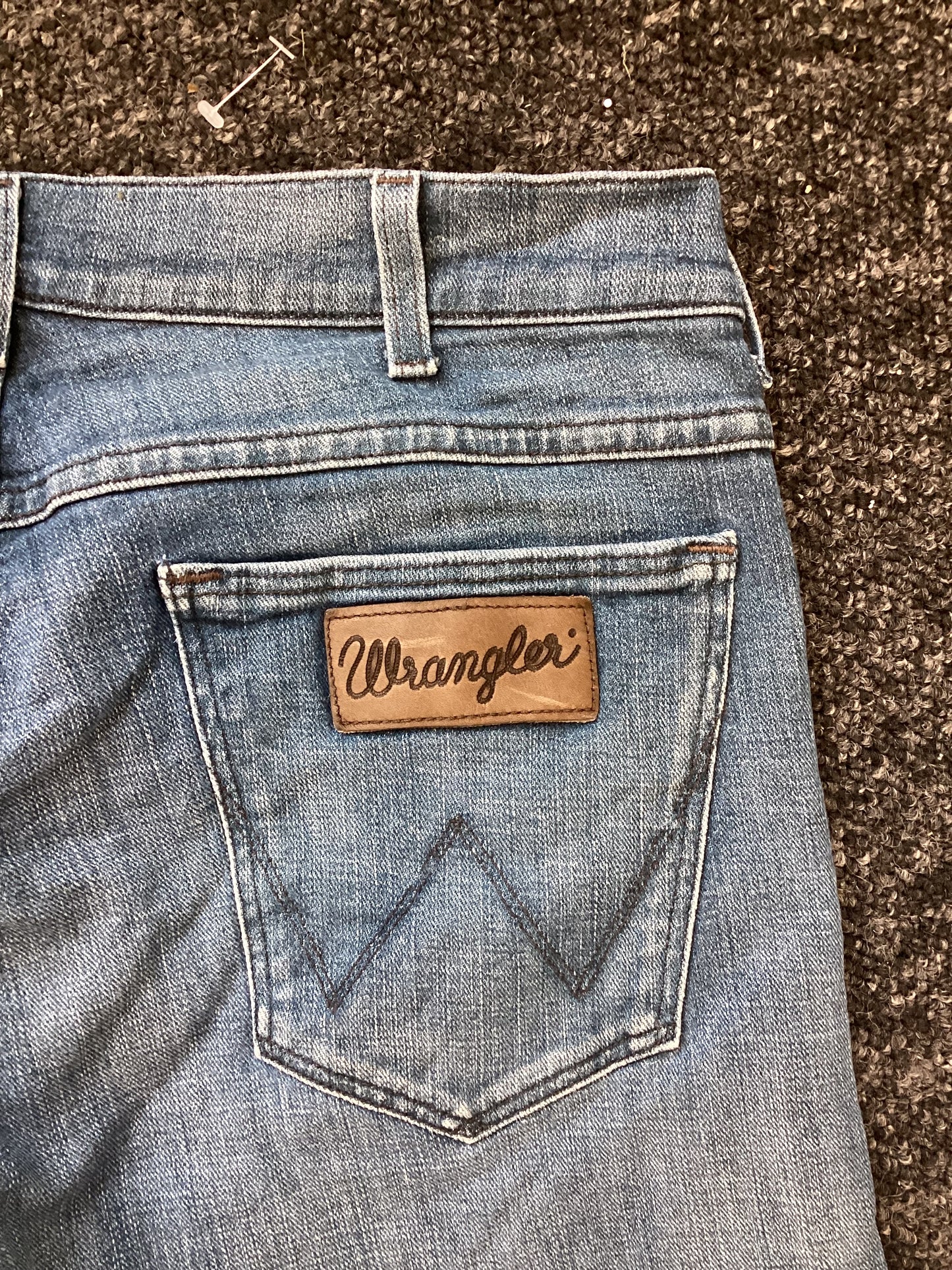 Wrangler jeans.