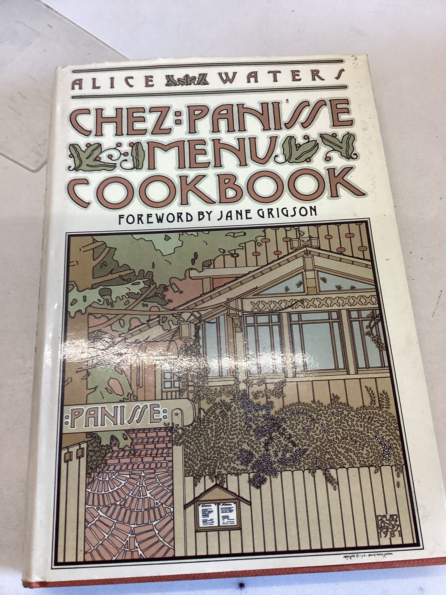 Chez Panisse Menu Cookbook Alice Water
