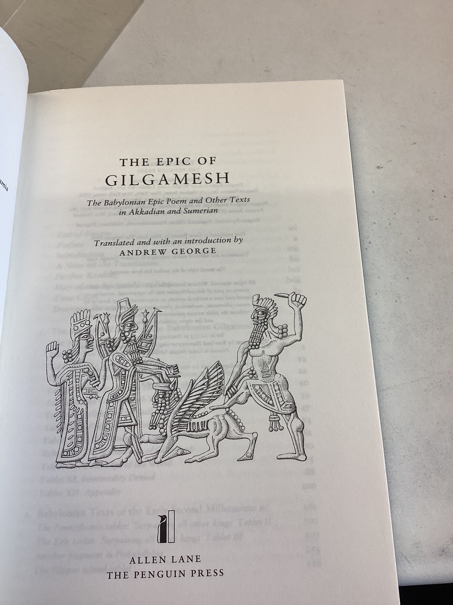 The Epic of Gilgamesh A New Translation Andrew George