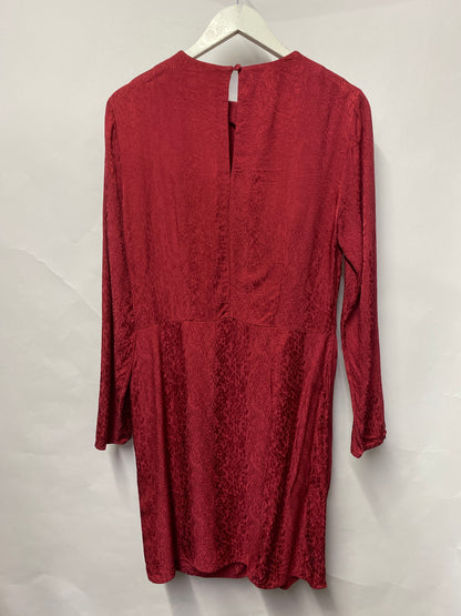 & Other Stories Pink Long Sleeve Mid Length Dress 12