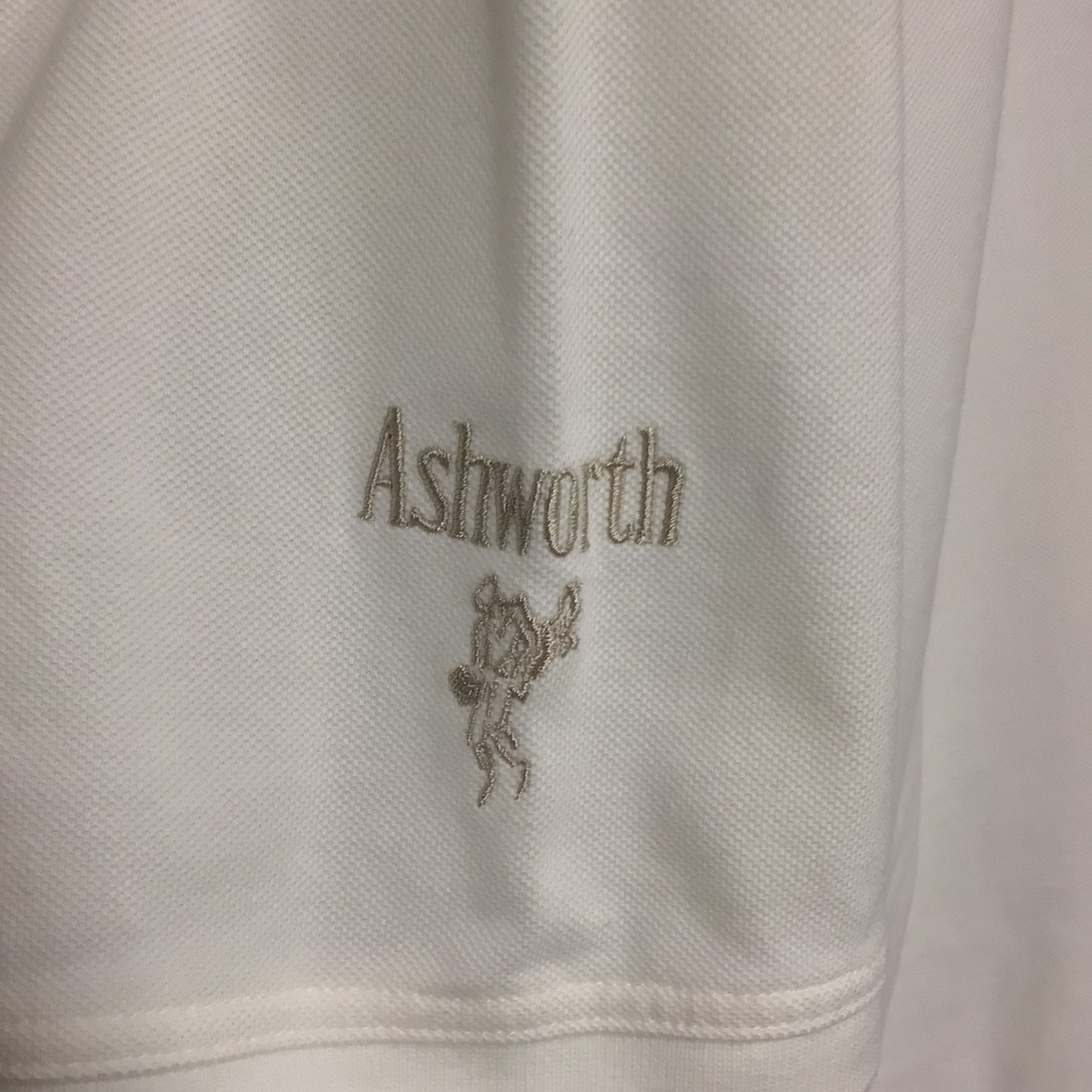 BNWT Ashworth White 'The Open 2007 Carnoustie' Polo Shirt Size XXL