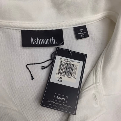 BNWT Ashworth White 'The Open 2007 Carnoustie' Polo Shirt Size XXL