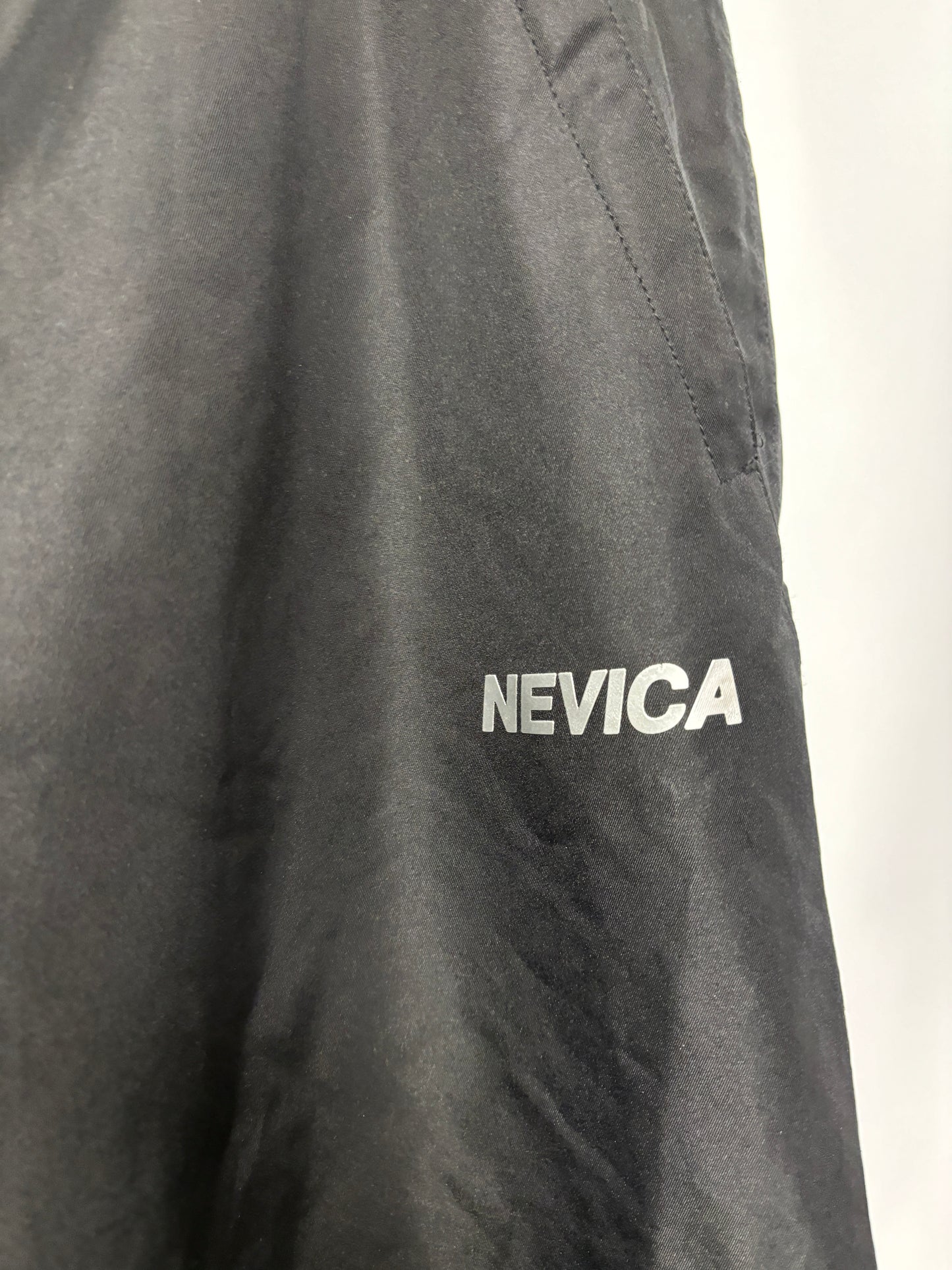 Nevica Black Lined and Insulated Ski Salopettes Large