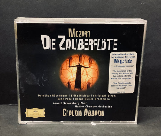 Mozart: Die Zauberflote, Mahler Chamber Orchestra, Claudio Abbado CDx2