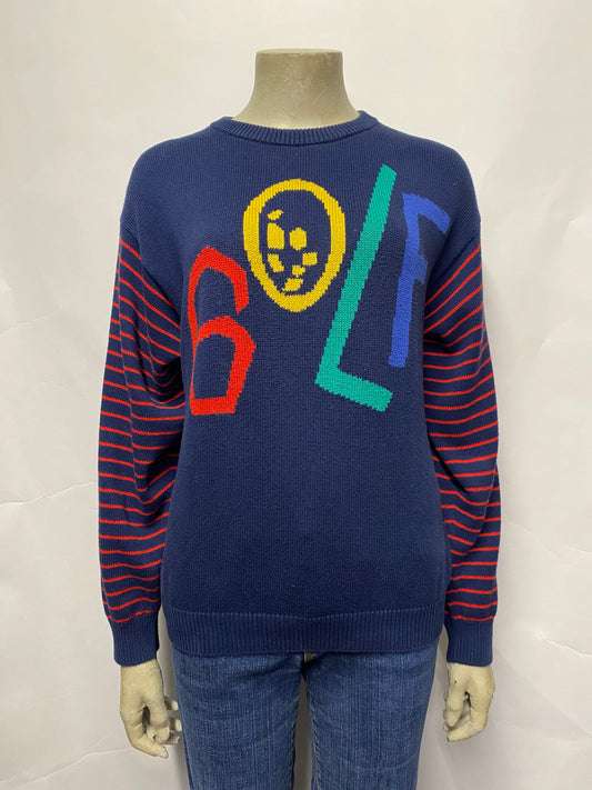 Christian Dior Vintage 90s Sport Golf Jumper Medium